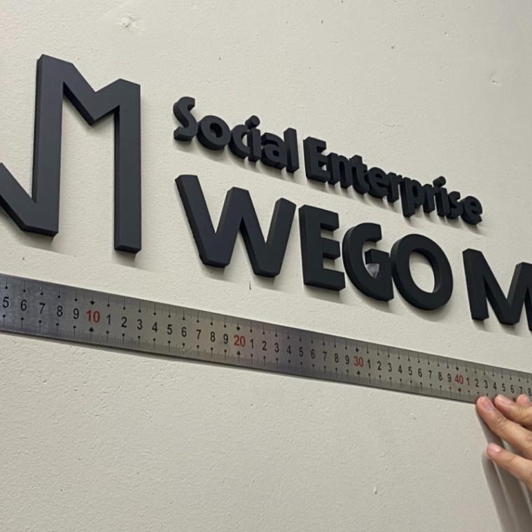 철자 스틸자 50cm