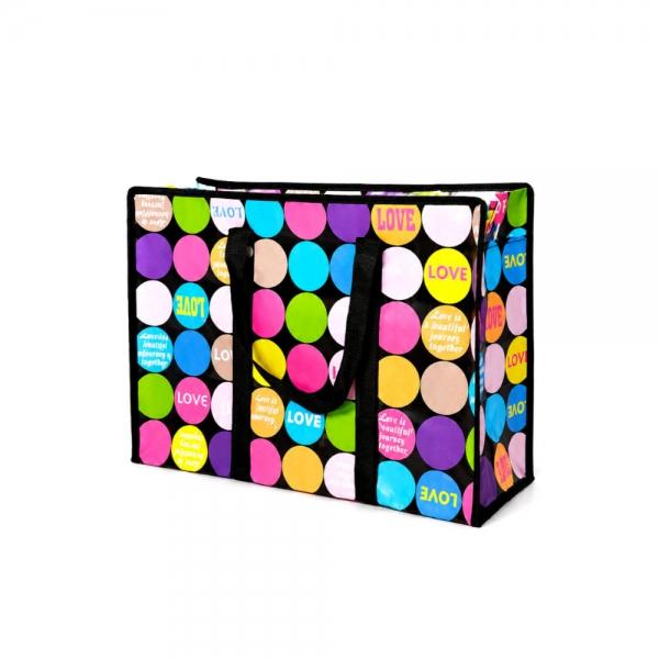 디자인 부직포 가방 타포린백 50x18.5x35