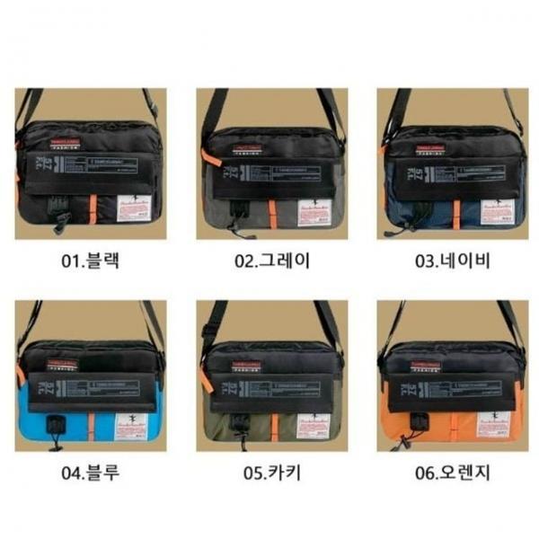 WL 특이한 패션 크로스백 어깨끈 조절 포켓 가방 남성 가방 다양한 수납공간 실용성과 스타일