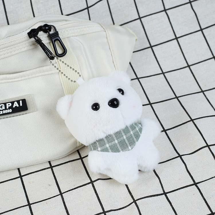 아기백곰 인형키링 곰돌이 인형 가방고리 흰곰 백곰