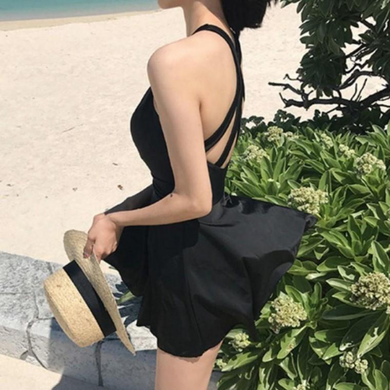 홀터넥 백스트랩 수영복 바캉스룩 여자 여신수영복 예쁜수영복 홀터넥수영복 백스트랩수영복 리조트룩