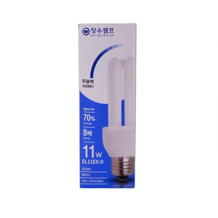 장수램프 전구 11W EL11EX-D(주광색)