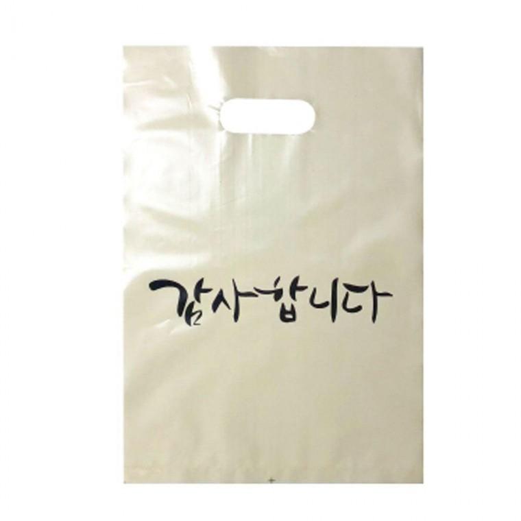 100매입 감사합니다 타공 300X400mm 손잡이 봉투