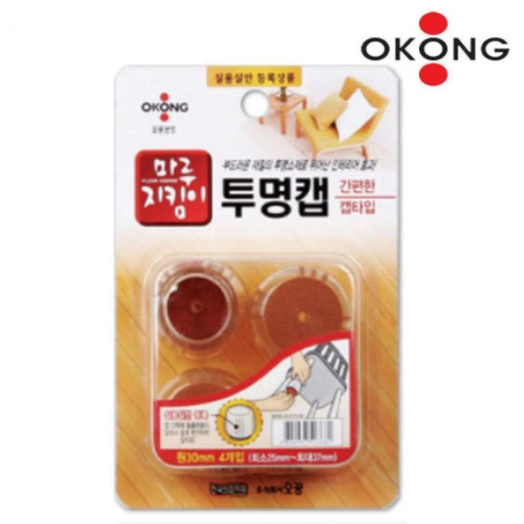 까짐 오공 마루 기스방지 지킴이 테이블 투명보호캡 원형 30mm