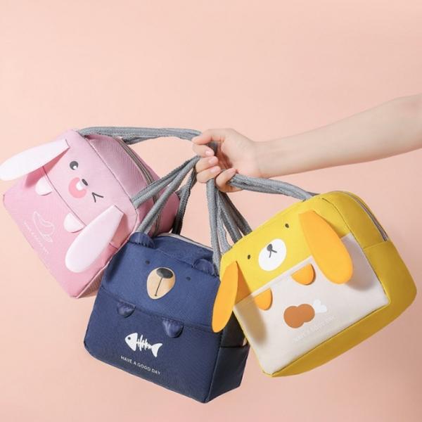 [위드기프트] [4종디자인] 큐티큐티 애니멀 보냉가방