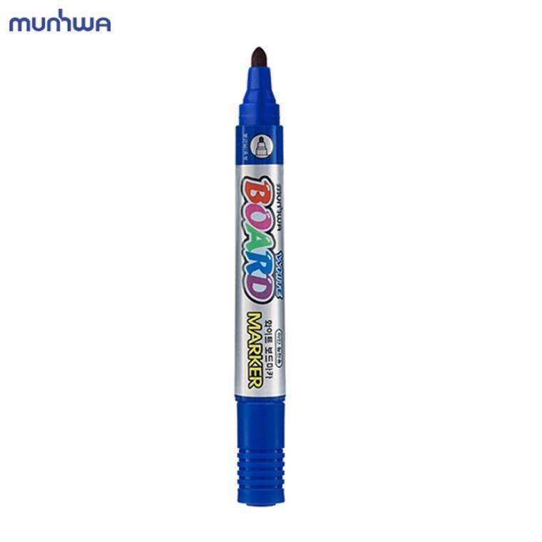 보드마커 필기용 매직마카 화이트 보드마카 2.5mm 파란색 4개입