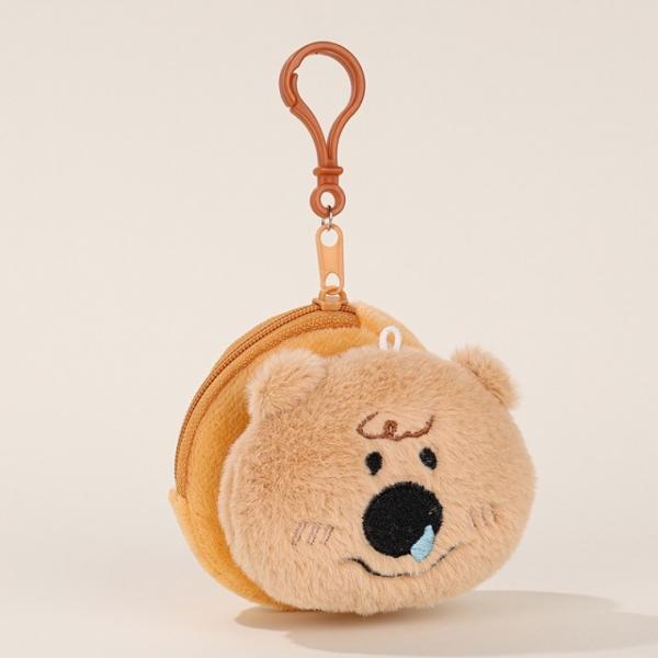 [사러왕]귀여운 콧물곰 지갑키링 동전지갑 소지품 악세사리 키홀더 인형키링 가방키링 백참
