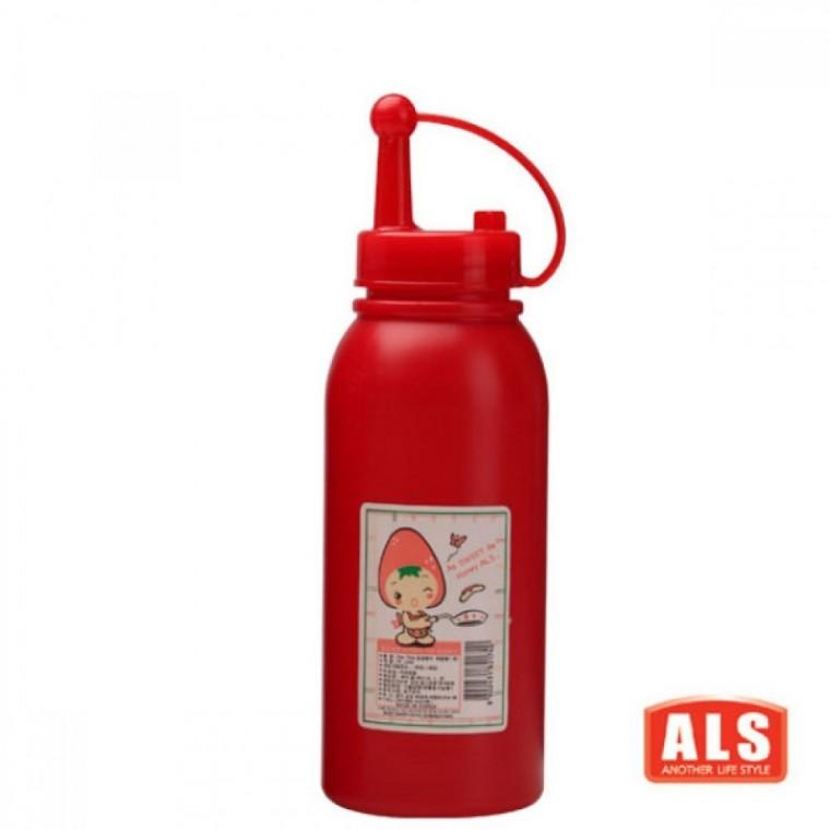 원타임 소스병 소스통 양념통 케찹병 겨자병 식초병 대형 500ml