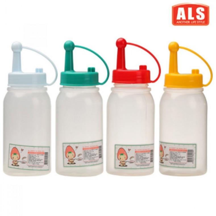 원타임 기름병 누드 케찹병 겨자병 소스병 식초병 간장병 중형 330ml