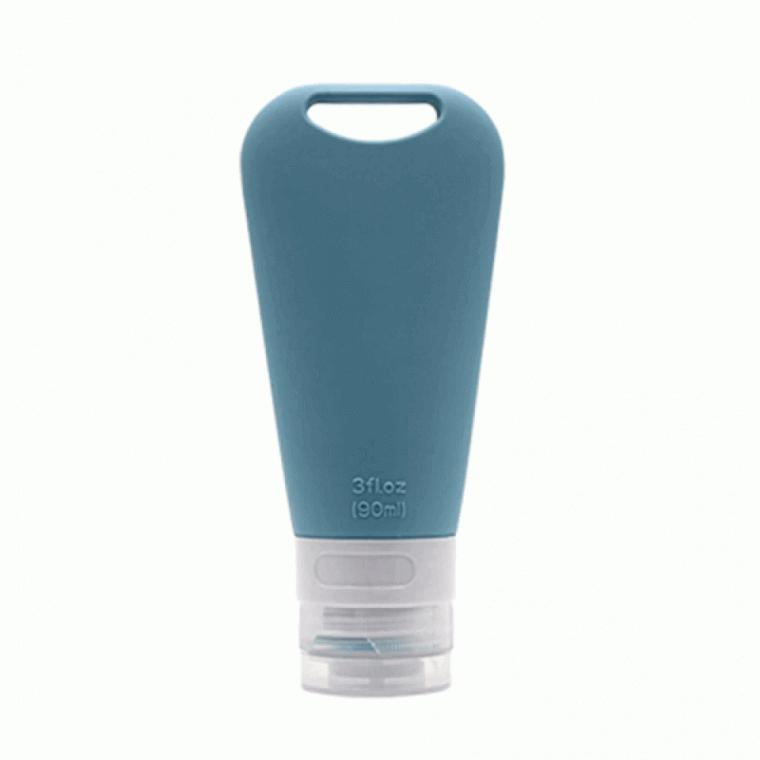 화장품 튜브 용기 실리콘 공병 카라비너 케이스 90ml