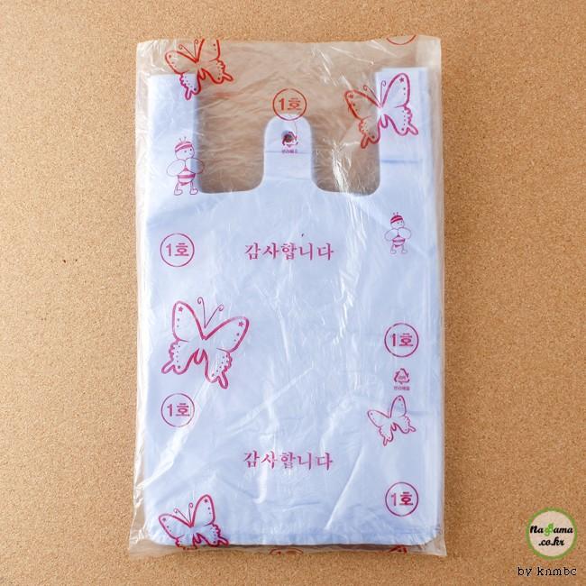 (28) 20x33cm 200p 비닐봉투(1호)/다용도 일반봉투 100매*2개