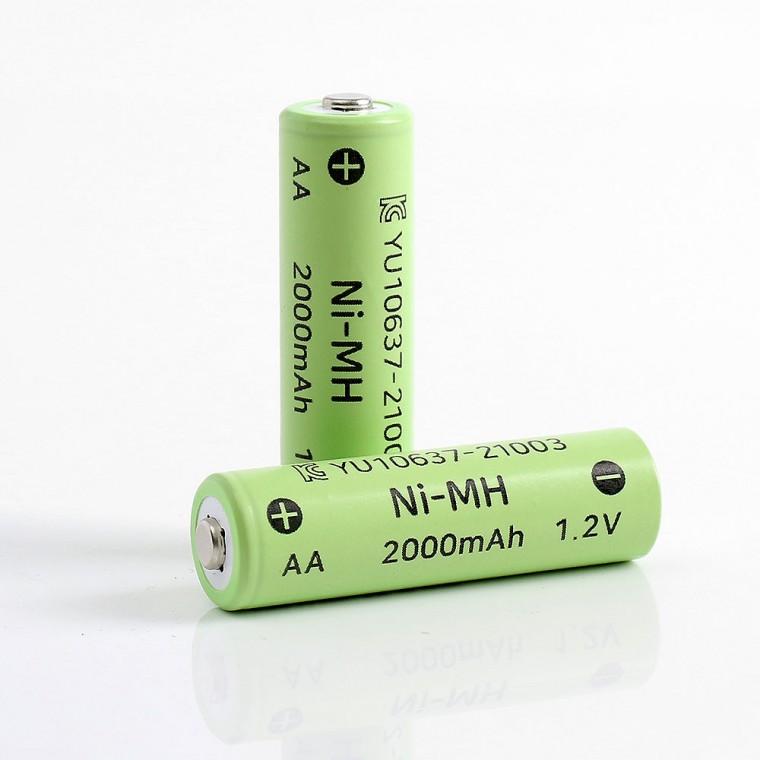 2000mAh 니켈수소 AA 충전지 2p세트