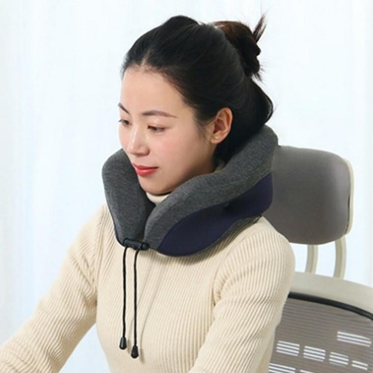 넥필로 메모리폼 목베개(네이비)