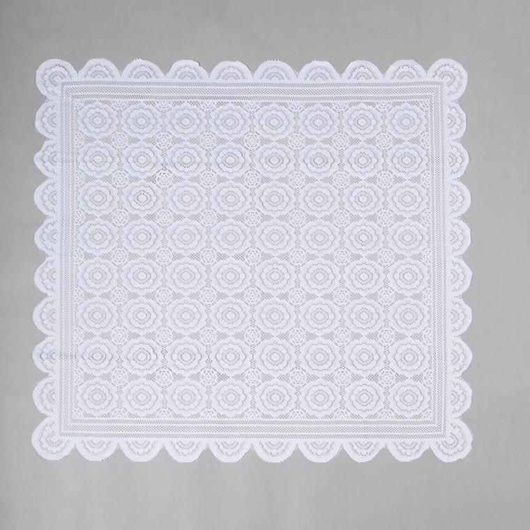 프렌치 레이스 테이블보(해바라기) (100x100cm)