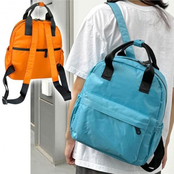 여성 캐주얼 손잡이 백팩 1P 데일리 가벼운 학생 가방
