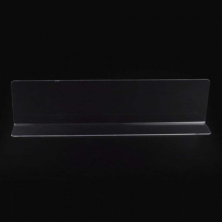 L형 투명 칸막이 25x6cm 1P 일반형