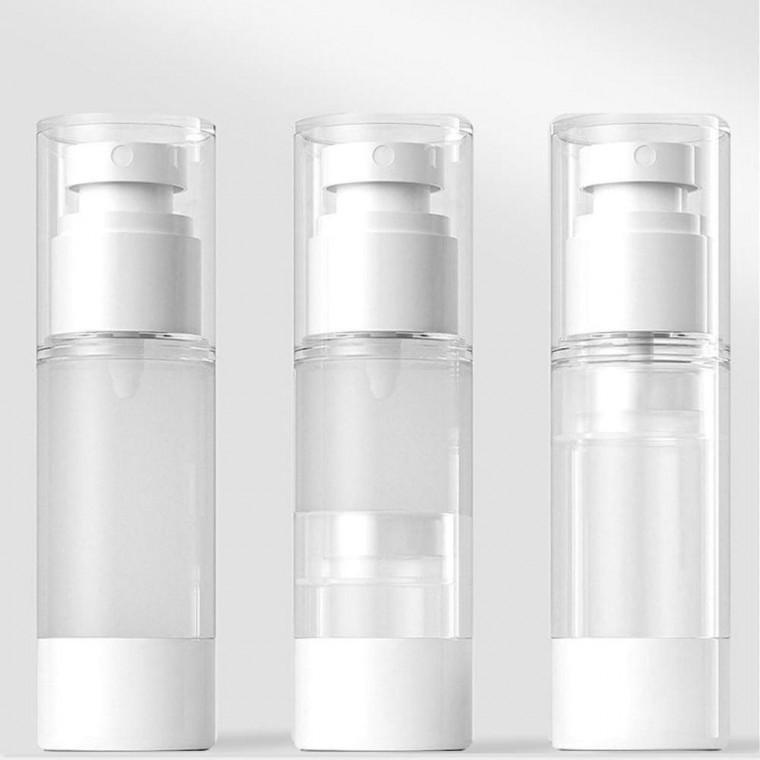 진공 휴대용 공병 화장품 소분변 여행용 100ml 진공 휴대용 화장품 펌핑병 공변 로션 여행용