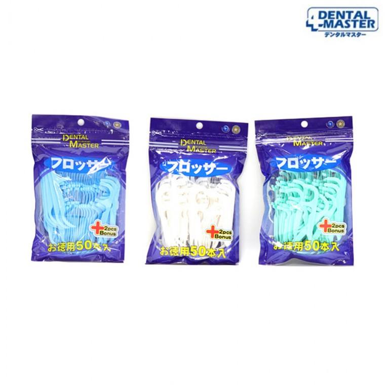 구강청결 치간칫솔 입냄새 덴탈마스터 Y형 치실 52p
