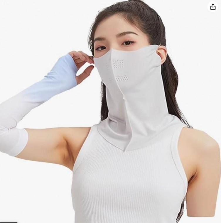 자외선차단 스포츠 마스크 쿨 여름 안면 얼굴 햇빛가리개 골프마스크 자전거