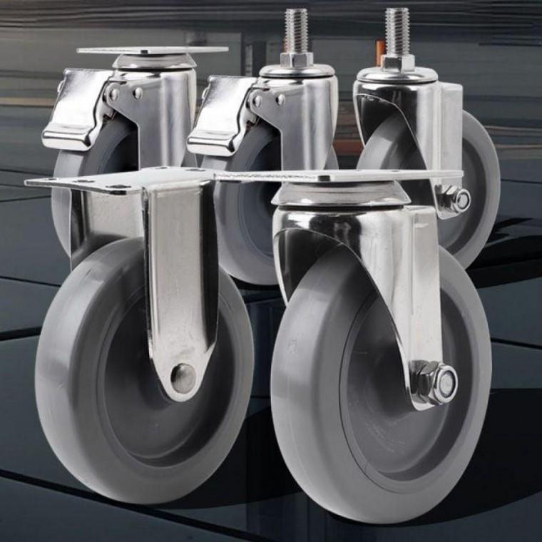 125mm 손수레바퀴 이동식 구르마 캐스터 핸드카