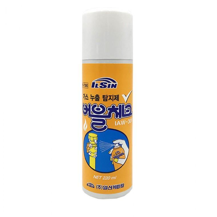 가스체크 벨브 일신 가스 누출 밸브 탐지제 버블체크 220ml