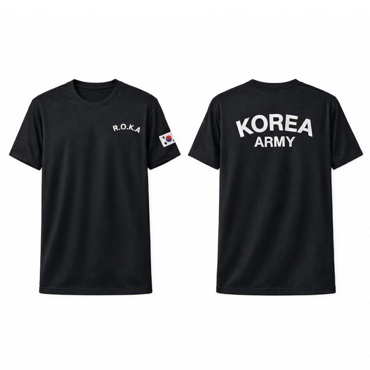 ROKA 로카 쿨링 반팔티 기능성 체육대회 단체 육군 군대 반팔 티셔츠 로카티 KOREA 코리아 ARMY 행사 유니