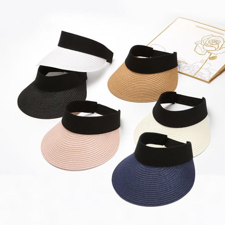 블랙라인  밀짚 썬캡 6color / 밀집 라탄모자
