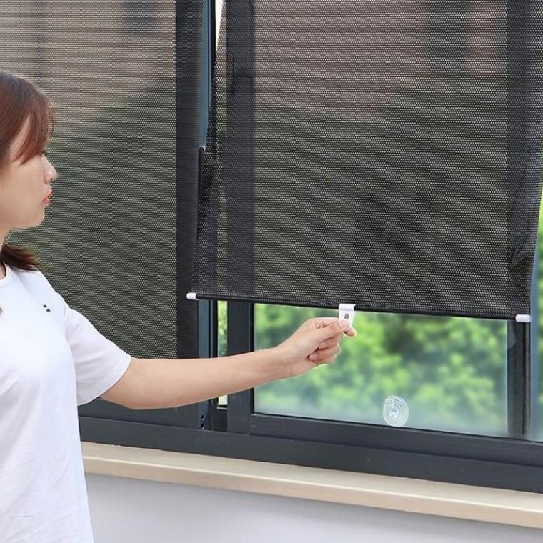 뚝딱 햇빛가리개 롤업 차량용 썬블럭 1초설치  블라인드가리개