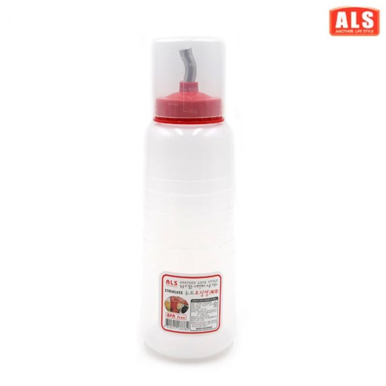양념통 참기름병 스테인레스 누드 초장병 식초병 케찹겨자병 특대 650ml
