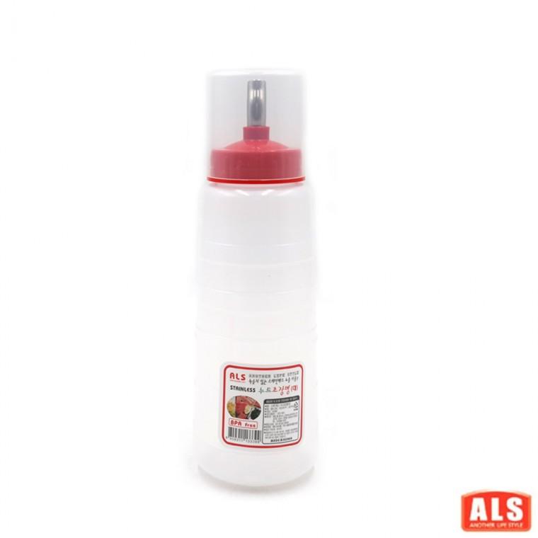 스테인레스 참기름병 누드 소스병 초장병 양념통 케찹겨자병 대형 530ml