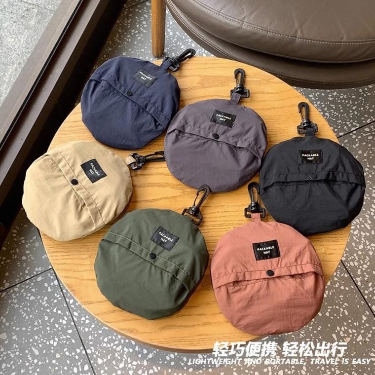 포켓 접이식 모자 버킷햇 포켓모자 남성 여성 벙거지ㅣ사파리모자 캠핑 낚시 등산모자