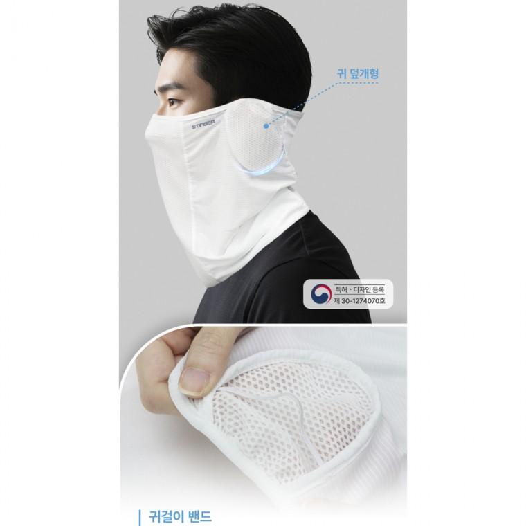 신형 귀덮는 쿨엣지 멀티프 자외선차단 귀걸이 쿨 등산 낚시 여름 넥워머 건설현장 스포츠 운동마스크
