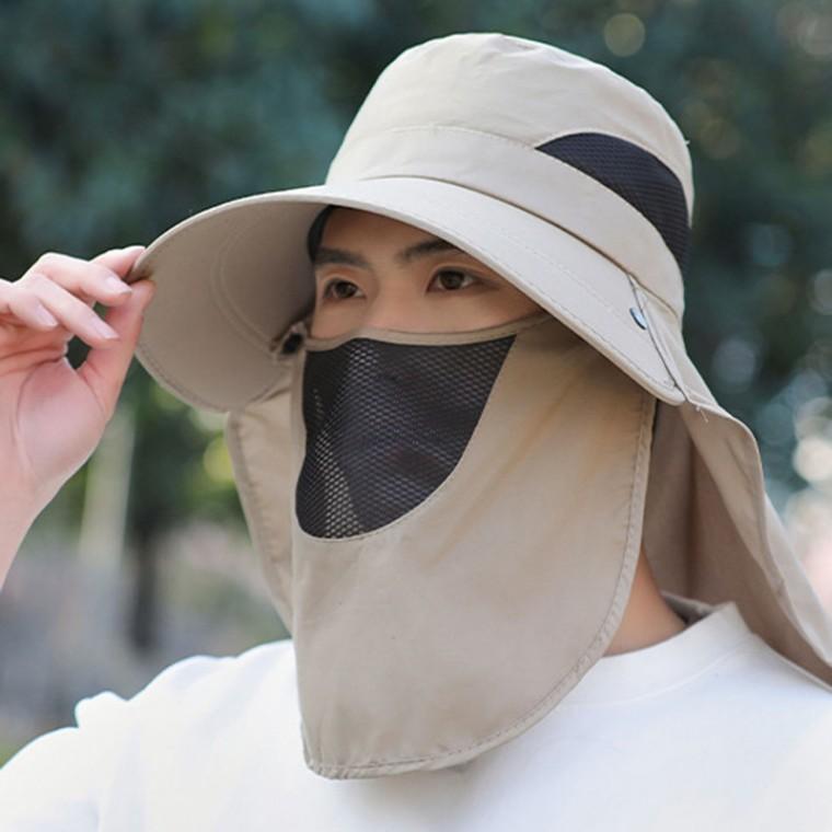 자외선 완벽 차단 아웃도어 모자 햇빛가리개 등산 낚시 밭일 농사모자 다용도 메쉬모자