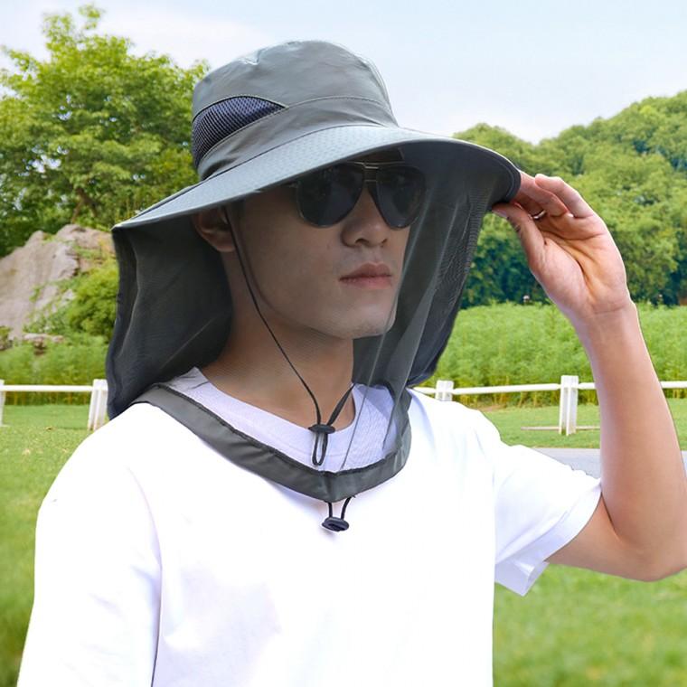 여름 벙거지 방충모자 벌초 해충방지 양봉 망사모자