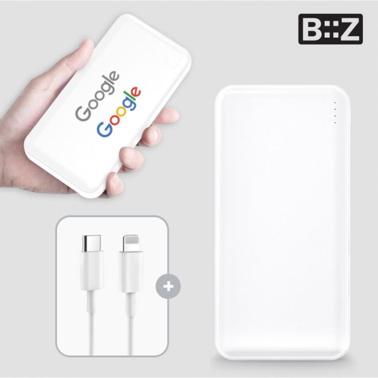 슬림듀얼 20000mAh 대용량 보조배터리 발열조끼 선풍기조끼 레이저각인인쇄