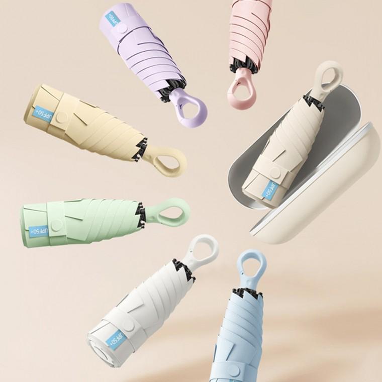 [당일출고]우산 양산 양우산 우양산 5단 수동 UV자외선차단 초경량 미니 암막 방수 골프(고리형)케이스포함