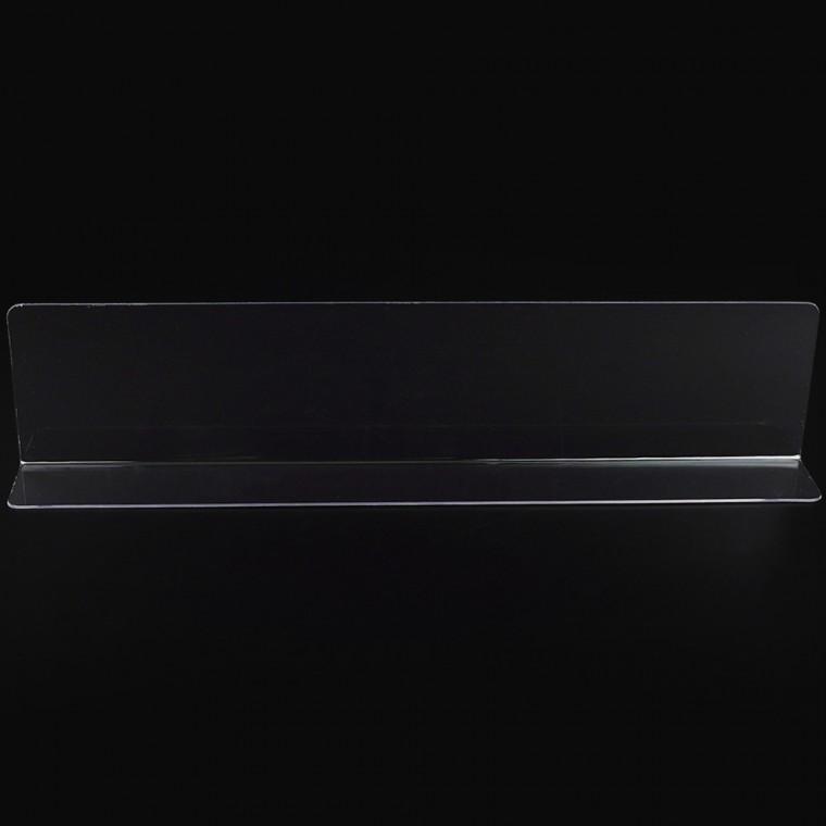 L형 투명 칸막이 28x6cm 1P 일반형