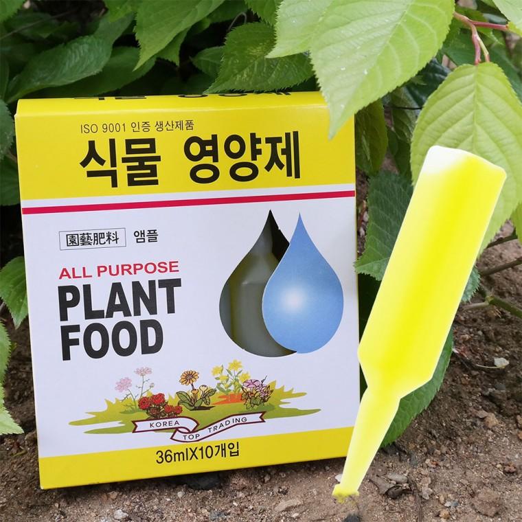 식물영양제 질소 10P 화초 활력 칼륨 수목 난 화분 비료 앰플