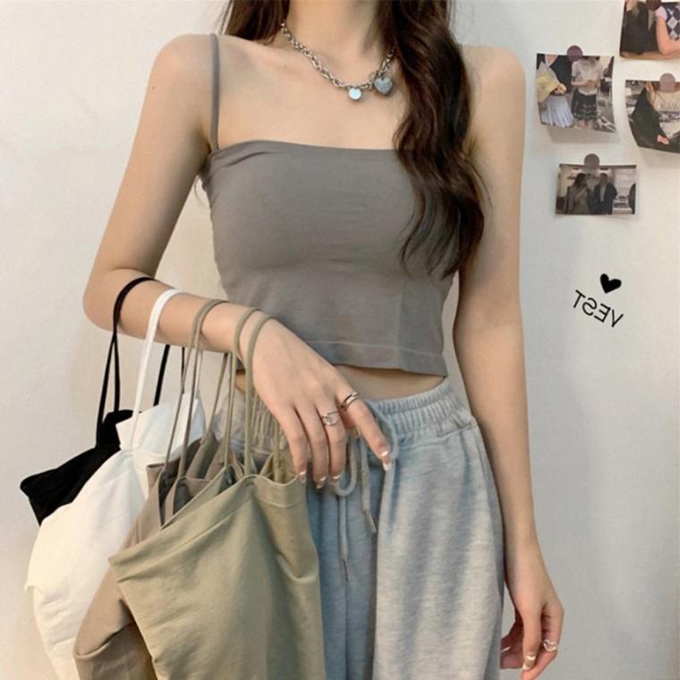 브라캡나시 6color 일체형브라 탑브라 브라나시 옷 일체형 나시 브라