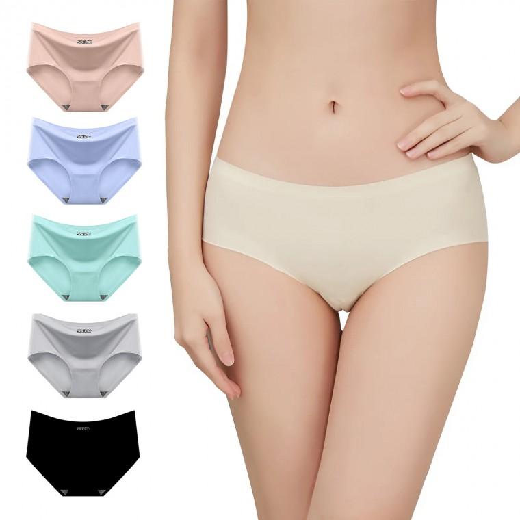 여성 여름 심리스팬티 노라인 팬티 스포츠 필라테스