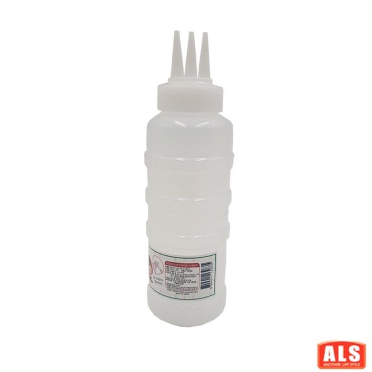 잘라쓰는 푸드 양념통 소스병 겨자병 간장병 3구 특대형 700ml