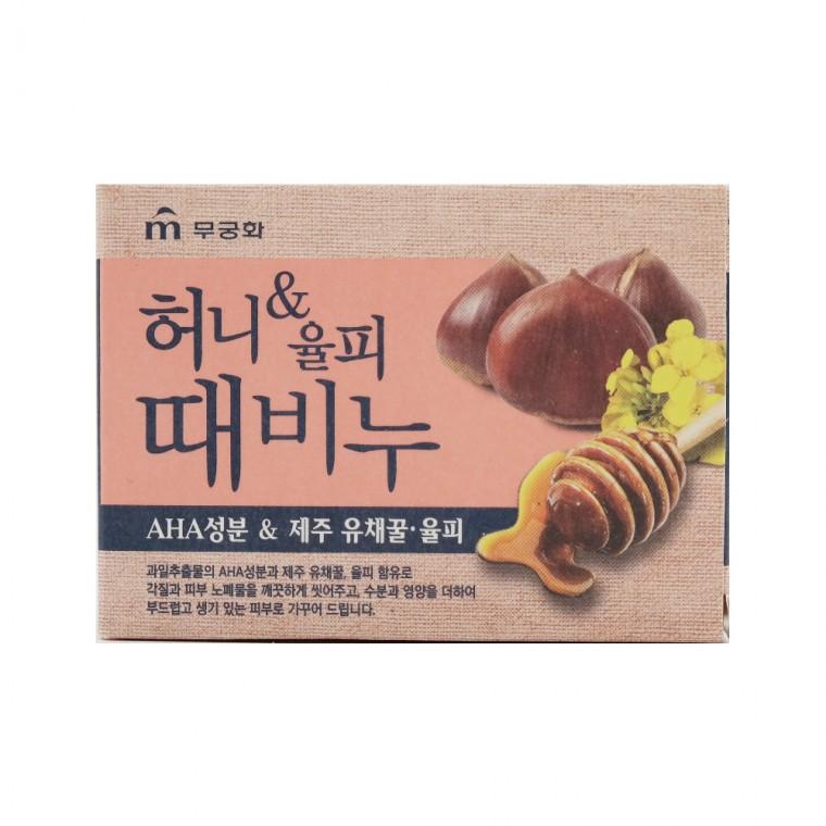 때 허니 율피 각질제거 비누 때비누 100g