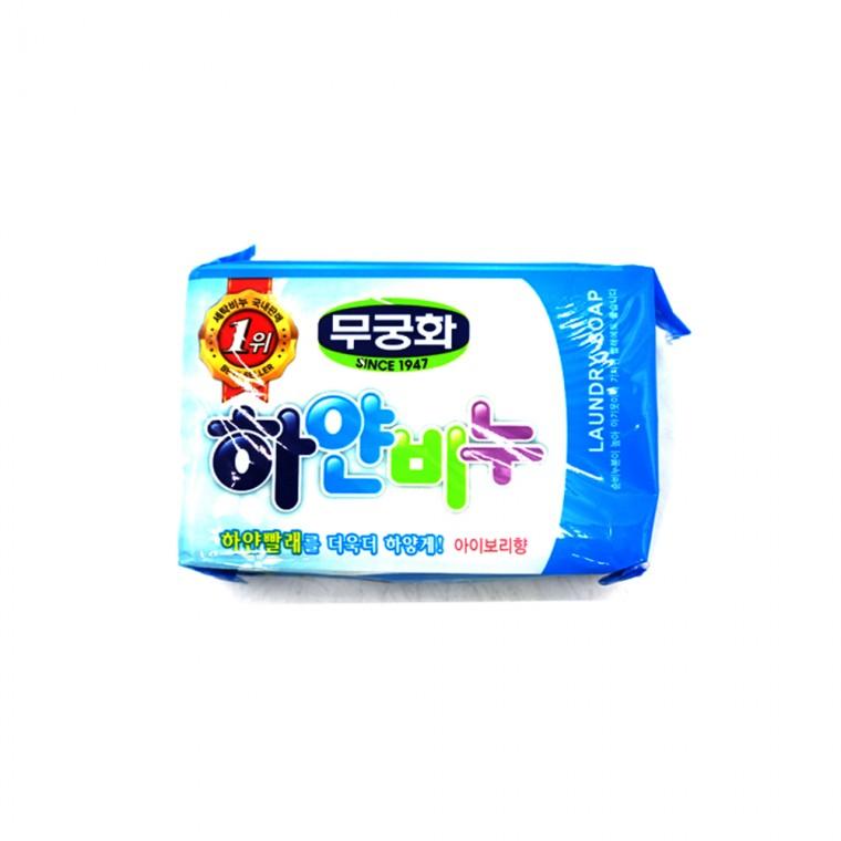 세탁 무궁화 하얀 빨래 표백 빨래비누 비누 아이보리 향 230g
