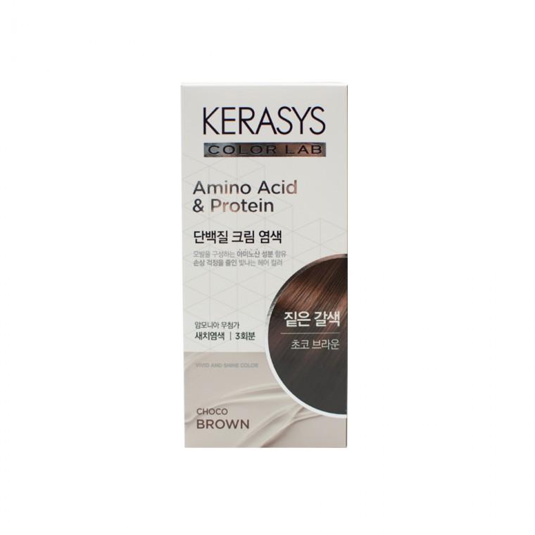 케라시스 단백질 흰머리약 크림 새치 염색샴푸 염색 초코브라운 120g