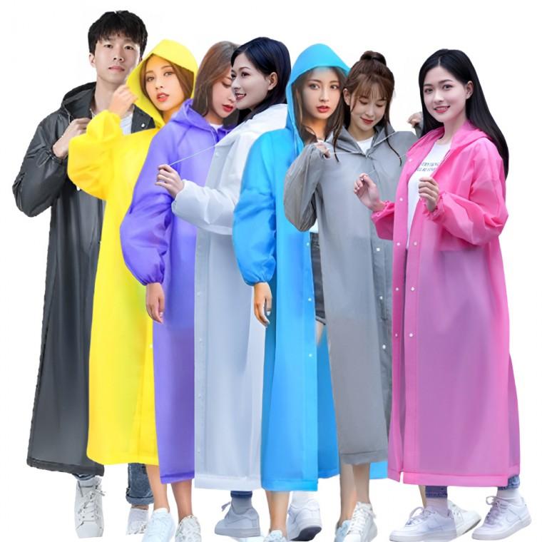 고급형 EVA 성인 우비 150g 무광컬러 개별포장 비옷 골프 낚시 등산 우의 레인코트