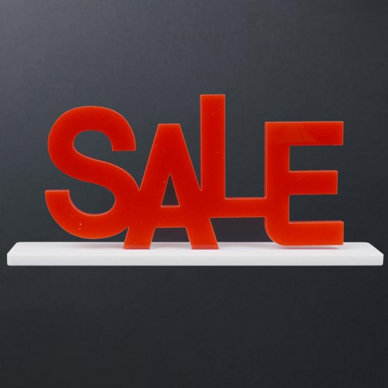 스탠드형 아크릴 SALE 표지판