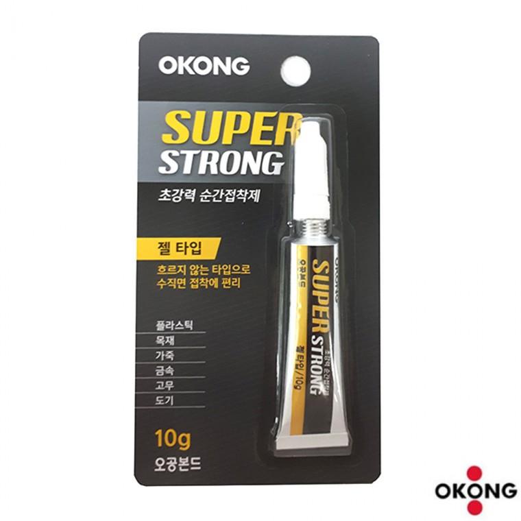 오공 초강력 순간접착 본드 순간본드 순간접착제 슈퍼스트롱 젤타입 10g