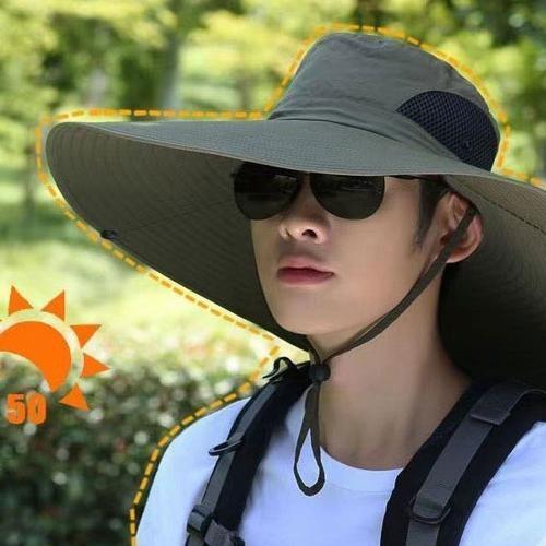 초대형 아웃도어 모자 와이드캡 등산모자 남녀공용 자외선차단 모자