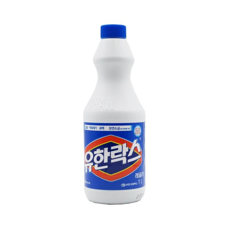 유한락스 레귤러 곰팡이제거 욕실청소 화장실청소 1L 용기