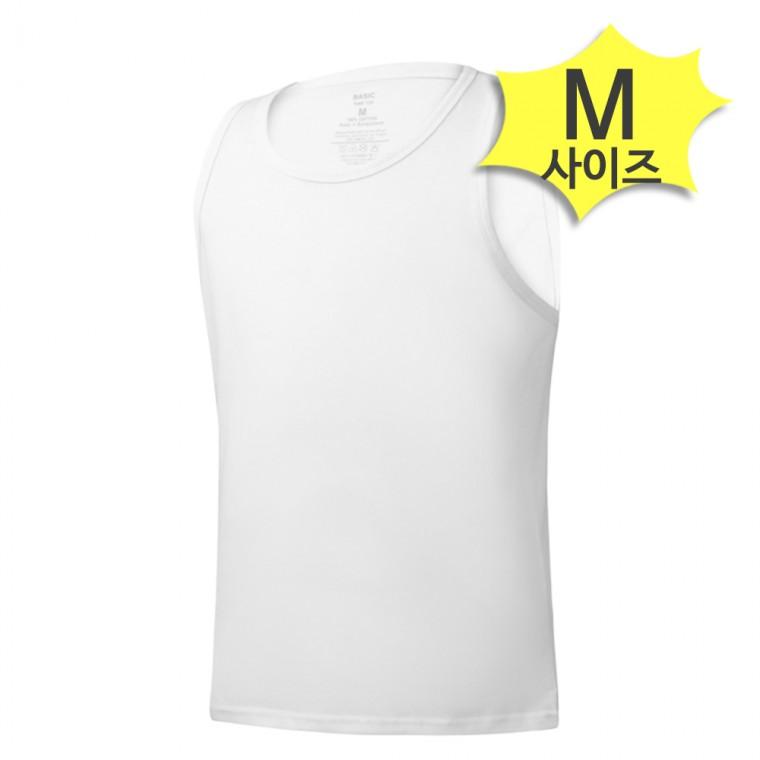 라이프폼 남성 런닝 셔츠 M사이즈 순면 100% 사계절 부드러운 나시 베이직 메리야스 민소매